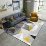 Geometric Triangle Pattern Area Rugs