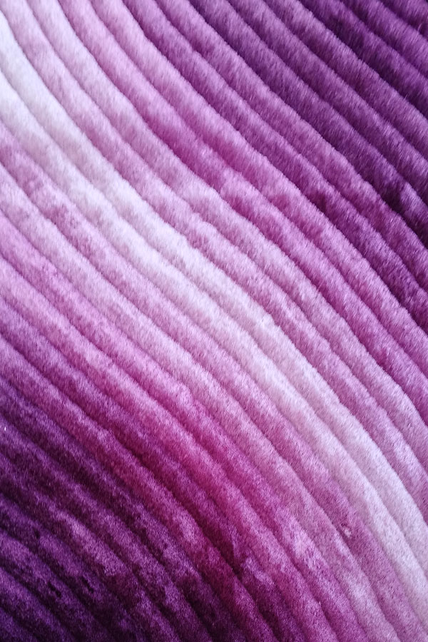 150D 3D 1 Shaggy Solid Grey Rugs - Image 1