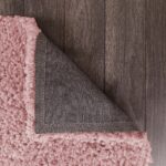 Plain Shaggy Pile Pink
