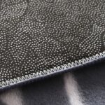 3D Fluffy Geometric Hexagon Rugs Grey - Image 2