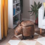 Circular Machine Made Jacquard Area Rugs with Geometric Pattern - Image 3