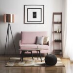 Circular Machine Made Jacquard Area Rugs with Geometric Pattern - Image 2